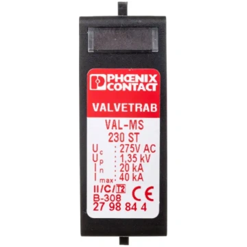 Bake stop C Type 2 1P 40kA Type2 VAL-MS 230 ST 279