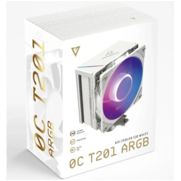 MODECOM Volcano 0C T201 ARGB CPU gaisa dzesētājs 1