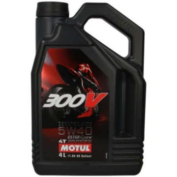 Motoreļļa 4T motocikliem MOTUL 300V 4T FACTORY LIN