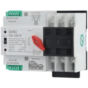 Automatic Transfer Switch CNC 3P 220V 100A NV82246