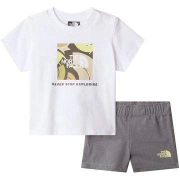 Set Tnf Baby Box Nse Play Reg Short White Smoked P