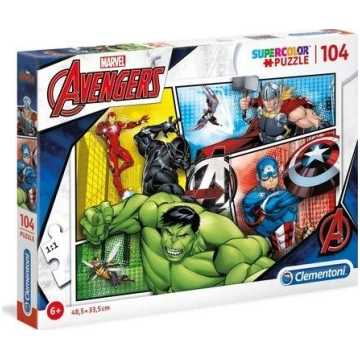 Clementoni Puzzle 104 elementy The Avengers GXP-68