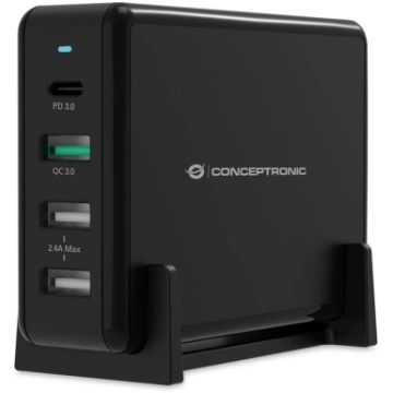 Conceptronic OZUL01B PDA/mobīlo telefonu lādētājs 