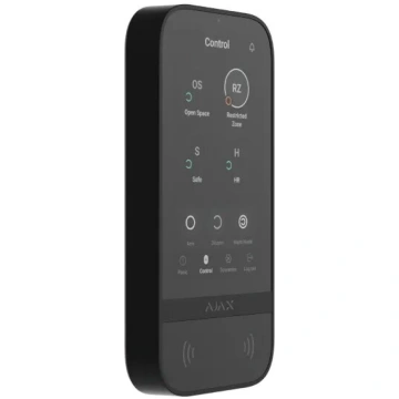 Taustiņpanelis Ajax KeyPad TouchScreen RF Melns Da