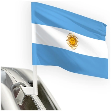 Argentīnas karogs 30x20 (auto) Tikai karogs