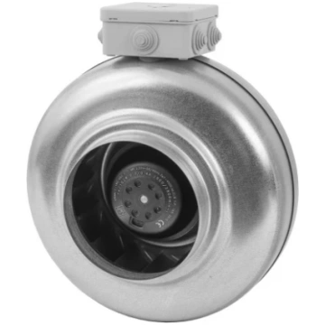 Ventilators kanāla augstspiediena D-160mm metāla E