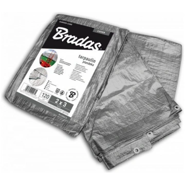 Pastiprināta nojume Bradas Silver, 6 x 10 m, 120 g