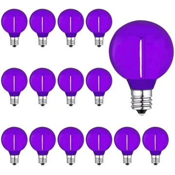 G40 violeta LED rezerves spuldze, 1 W, triecienizt