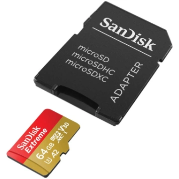 Extreme microSDXC 64GB 170/80 MB/s A2 V30 U3 SanDi