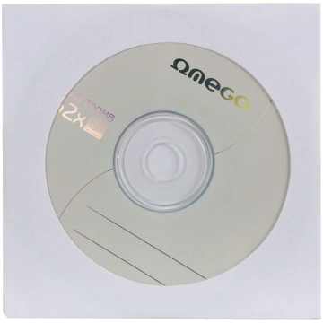 Omega CD-R 700MB 52x aploksnē