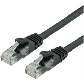 Value UTP Patch Cord Cat.6A (Class EA), black, 5 m