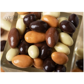 Mandeles šokolādē "Mandeļu cietoksnis", 1 kg