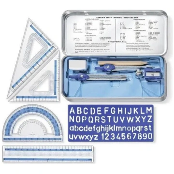 Ģeometrijas komplekts Staedtler 10 daļas – cirklis