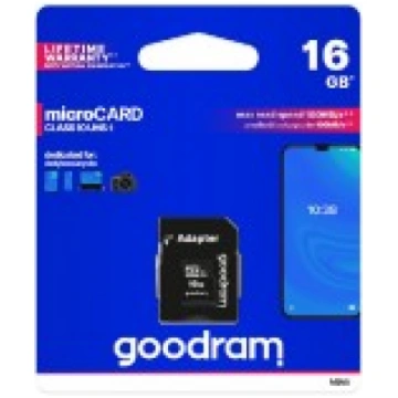 Memory card GOODRAM MicroSD 16GB (class10 UHS-I) +