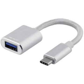 Vads Deltaco Baltic, USB Type C/USB Type A female,