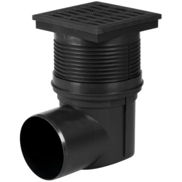 Lietus ūdeņu traps HACO KVB DN110 C , horizontāls 