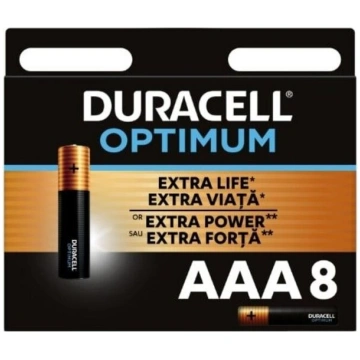 Duracell Optimum AAA 8 gab