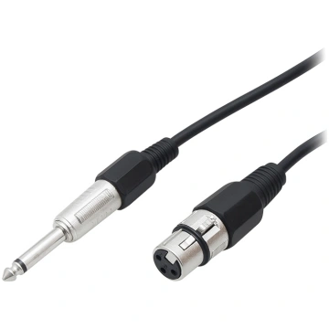 Connection PLUG 6.3MN-XLR microphone PLUG 1.5m Blo