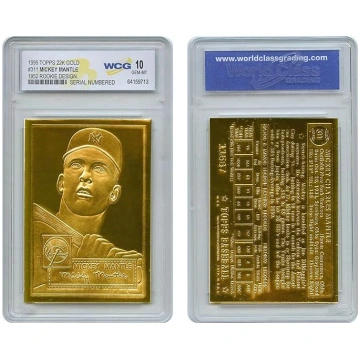 Topps Mickey Mantle 1952. gada debitanta karte, 22