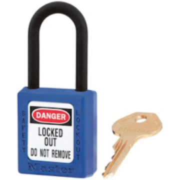 406MKBLU | Zenex Padlock - Keyed different and Mas