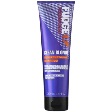 FUDGE Clean Blonde Purple Violet Toning Shampoo 25