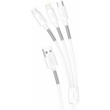 Dudao L8s 3in1 USB to Lightning+USB Type C+micro U
