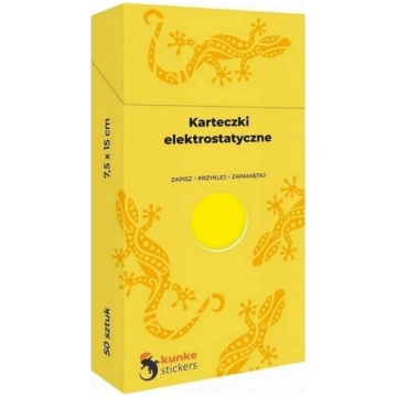 Panta Plast Electrostatic Notes 50pcs yellow | 590