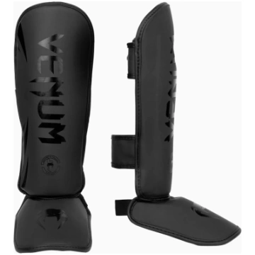 Shinguards child Venum Challenger Black-black