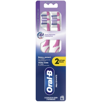 ORAL-B Pro-3DWhite, Whitening Clean, Medium zobu b