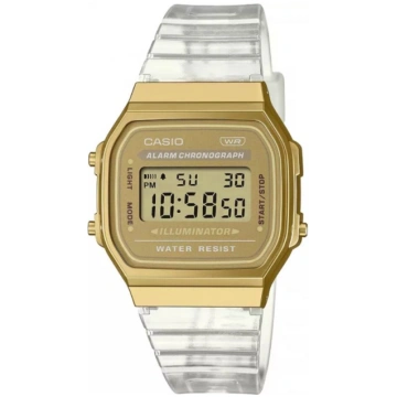Casio Sieviešu vintage rokaspulkstenis A168XESG-9A