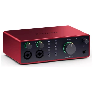Audio interfeiss Focusrite Scarlett 4i4 4. paaudze