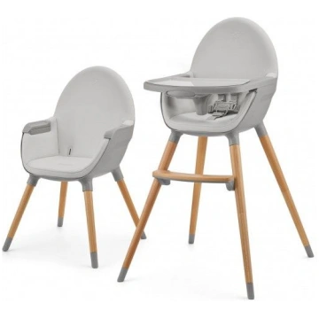 Kinderkraft Fini 2 barošanas krēsls krāsa Grey