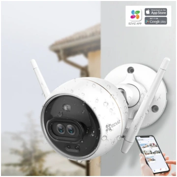 EZVIZ C3X videokamera ar cilvēku/transporta detekt