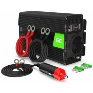 Green Cell Car Power Inverter Converter Strāvas pā