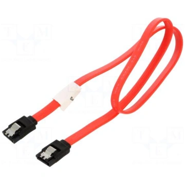 Cable: SATA | SATA plug,both sides | 0.5m | with m
