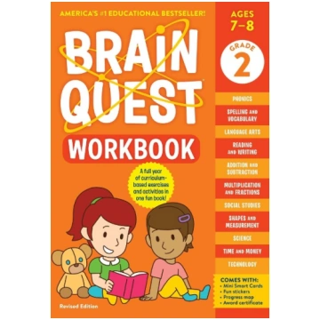 Brain Quest Workbook: 2nd Grade Revised Edition Wo