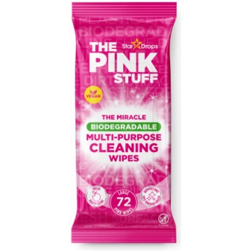 Mitrās salvetes The Pink Stuff, 1 sl, 72 gab
