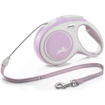 Flexi new comfort m 8 m rose lentveida pavada suņi