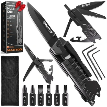 Dāvanas vīriešiem 17-in-1 Multitool kabatas nazis 