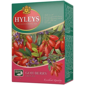 Hyleys GREEN Goji Berry liellapu zaļā tēja 100g 47