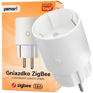 PSMART ZigBee viedā kontaktligzda ar enerģijas pat