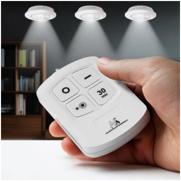 Maclean Energy MCE165 Remote Control LED Lamps Set