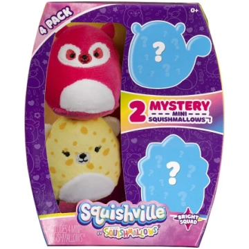 SQUISHMALLOWS Squishville plīša rotaļlietu komplek