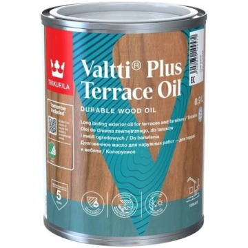 Eļļa terases valtti+ ec 0.9l TIKKURILA