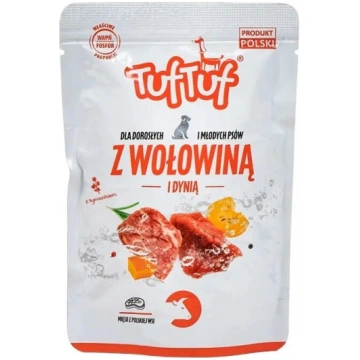 Svaigs (mitrs) barība suņiem TufTuf maltā liellopa