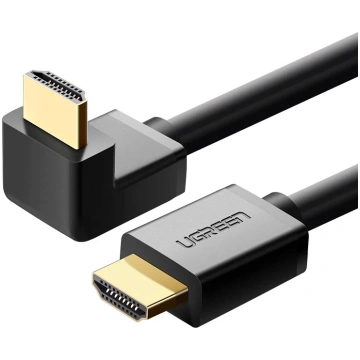 UGREEN Angled Video Cable, HDMI - HDMI, 4K, 2m, Bl