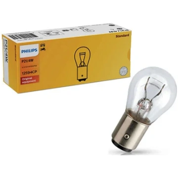 Spuldze PHILIPS P21W/4W 12V BAZ15d PHILIPS – Spuld