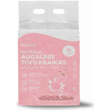 BeloCat Tofu Clumping Cat Litter Cherry Blossoms 6