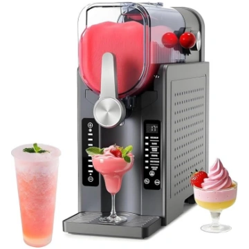 Slushie-Maschine mit LED-Anzeige, One-Touch-Reserv