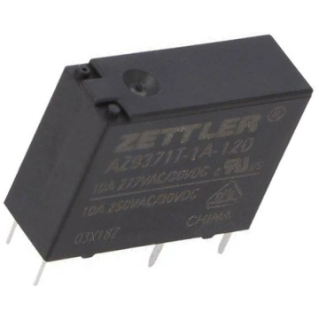 Relay: electromagnetic; SPST-NO; Ucoil: 12VDC; 10A